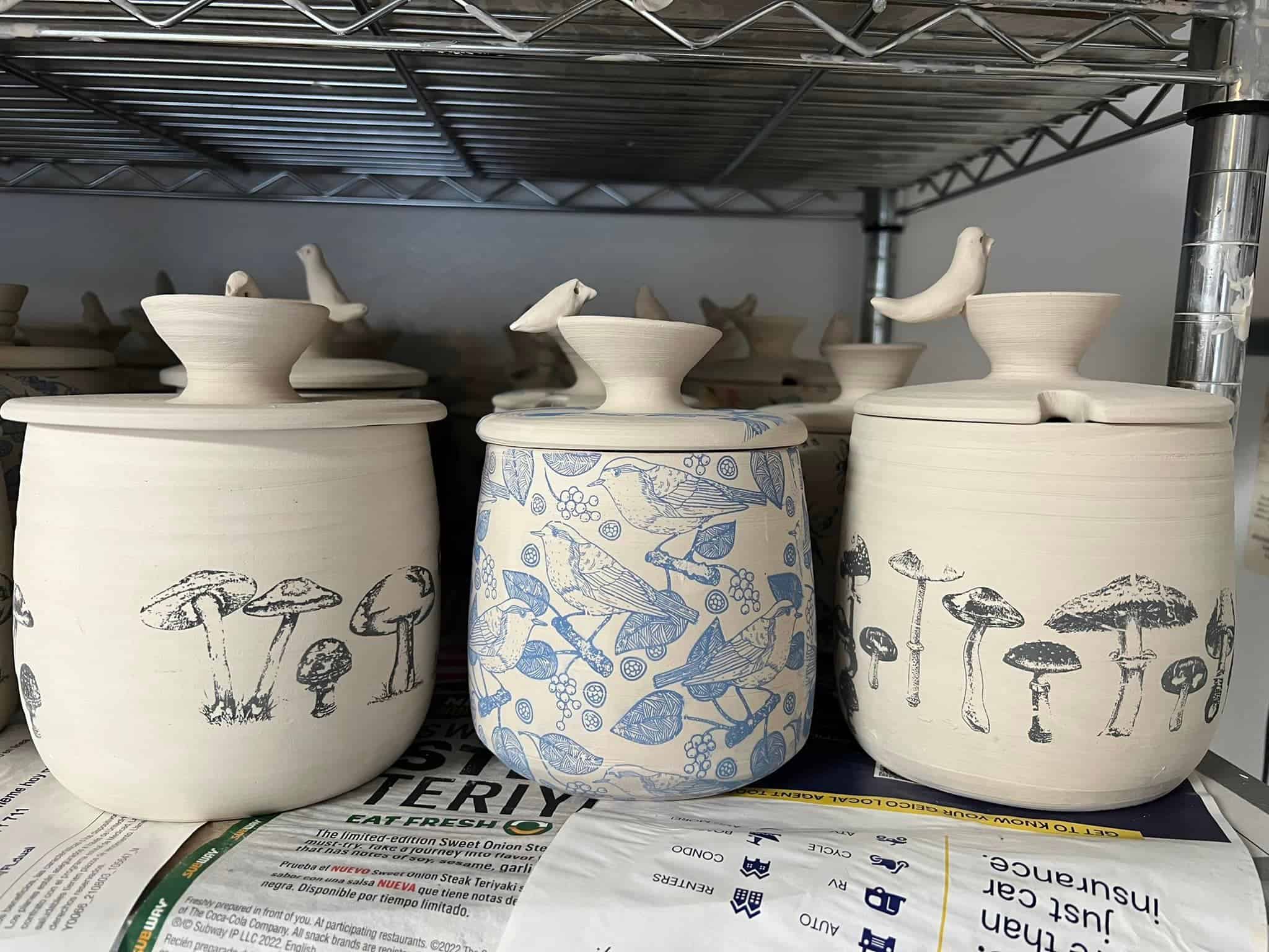 ceramic jars